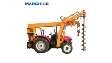 Tractor Earth Auger