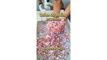 Onion Shredder Machine