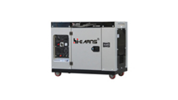 Single phasee 8kw 198 engine air cooled silent type diesel generator with cheap price1