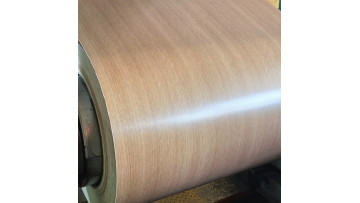 Laminated Film Metal with Wood Look