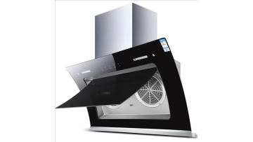 side smoking range hood