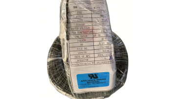 Silicone electrical wire UL3135 20#BLACK