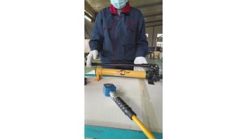 Hand hydraulic pump+thin pancake cylinder