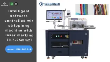 Ew-3035+L Fully Automatic Full Servo Motors High-Precision Laser Marking Wire Stripping and Cutting Machine1