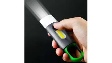 Compact Type-C Rechargeable Flashlight with Bright White Spotlight1