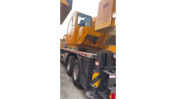 Made in China, XCMG produces QY25K truck crane