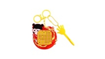 Nezha 2 Ao Bing Small Jewelry Backpack Pendant PVC Decompression Toy Bag for Kids1