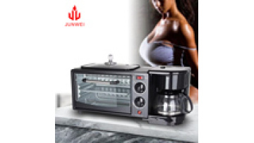 Electric Household Toaster Breakfast Machine Mini horno para desayuno 3 In 1 Breakfast Maker Machine1