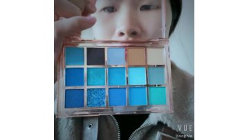 15 color eyeshadow palette