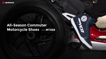 All-Season Commuter Motorcycle Shoes - MT068