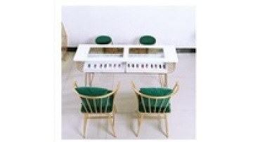 New models Modern style Hot sale Free sample tempering glass wireless charge furniture Beauty salon Manicure Nail table1