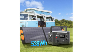 Portable Power Station with Solar Panel HW600L