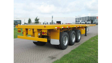 3 Axles Flatbed Semi trailer