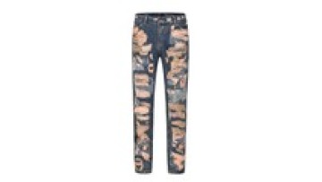 Personalized Customization Men's Jeans Messy Needle And Ripped Jeans Washed Jeans1