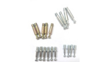 3-in-1 Connector Thickened Fastening Screws and Nuts Piece Cabinet Closet Carpenter Eccentric Cabinet Hardware1