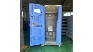 High-quality, durable prefabricated plastic toilets that won't break under pressure,