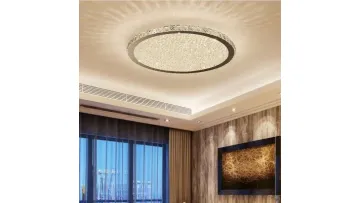 Modern Intelligent, LED Round, Crystal Style, Ultra-Thin Ceiling Light1