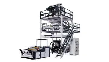 ABA Film Machine Extruder Blowing Extrusion Machine Cutting Film PLA Film Blowing Machine LDPE HDPE LLDPE Blowing Extruder1