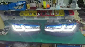 bmw g30 laser headlights