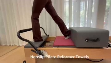 pilate reformer towel vedio