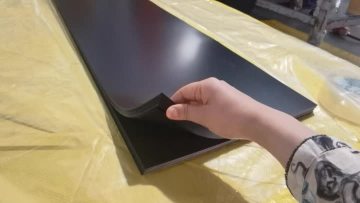 Matte black pvc sheet 01