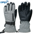 COPOZZ Ski Gloves Waterproof Gloves with Touchscreen Function Snowboard Thermal Gloves Warm Snowmobile Snow Gloves Men Women