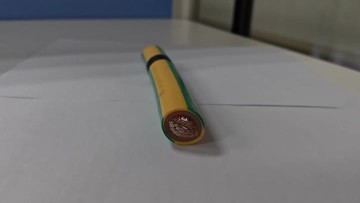 BYJR XLPE Insulated Flexible Single Core Building Wire, Green Yellow PE Earth Wire