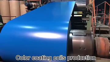 Color Prepainted Galvanized Zinc Coated Steel