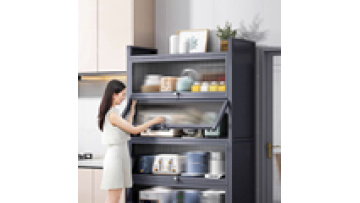 Kitchen rack floor-to-ceiling multi-layer cabinet locker cupboard storage cabinet multi-functional locker cabinet sideboard1