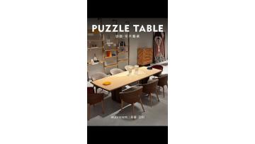 Pullze Dining Table – Italian-style affordable luxury dining room