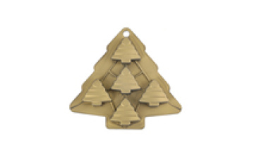 Hot selling Christmas tree DIY baking supplies silicone mold cake mold Christmas gifts1