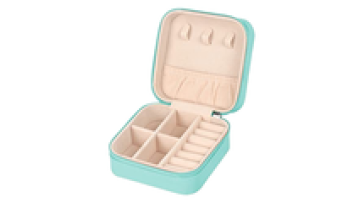 Han Hong new wholesale custom logo travel jewelry packaging box earrings jewelry box necklace ring leather storage box1