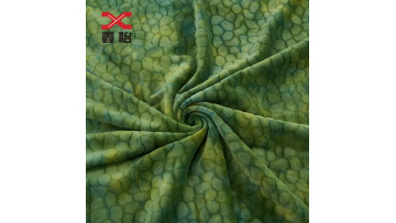 Super soft tie-dye embossed fabric