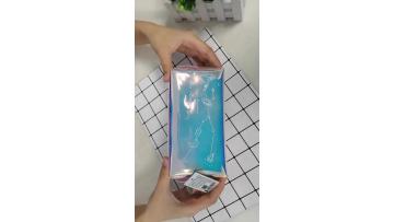 Custom dream star laser TPU cosmetic bag