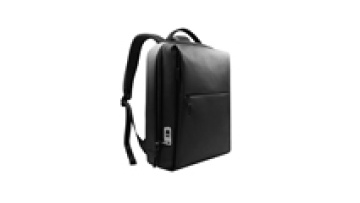 Anti-Theft Drop Ship Black Fingerprint Lockable Keyless Water Resistant Business Laptop Backpack with USB Station1