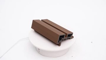 Composite Trim Capped WPC Artificial Wood Cladding