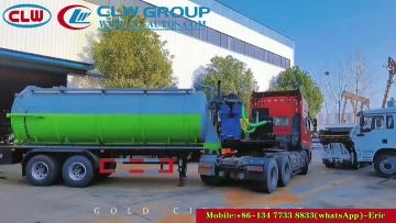 Vacuum Semi Trailer