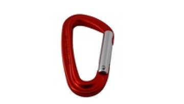 HLTH5108L 57.4mm Anodic Oxidation 25KN Aluminum Carabiner for Safety Belt1