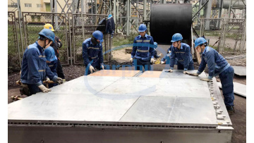 Modular conveyor belt vulcanizer