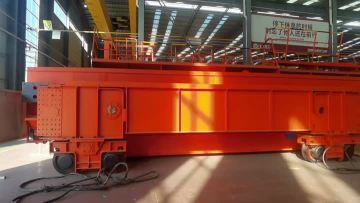 Metallurgy Double Girder Overhead Crane Finished