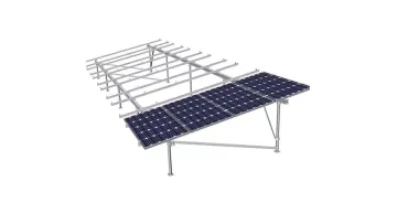 Easy and Quick Fixed Roof Solar Panels Flat Roof Solar Mounting System1