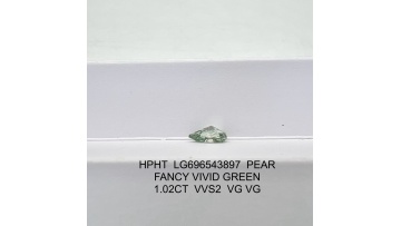 green diamond lab grown