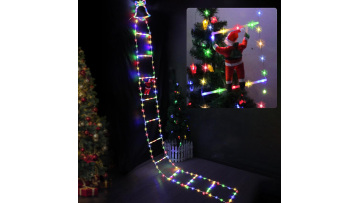  Solar LED Christmas Ladder Lights  Colorful 