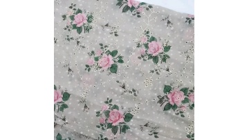 High quality floral digital print chiffon embroidered fabric for printed chiffon fabrics dresses1
