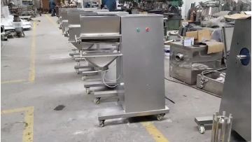 YK160 swing granulator test video before shipping 