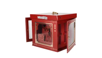 Corrugated Paper Folding Display Jewelry Box1