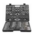 Tap and Die Set 45/60/86/110pcs Metric/Imperial Thread Taps Alloy Steel For Metalworking Hand Tools Screw Tap Thread Tap and Die