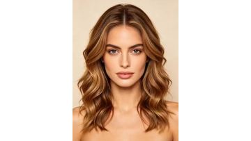Deep Wave 4x4 Lace Closure Honey Blonde Human Hair Wig