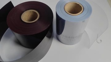 Rigid PVC sheet roll