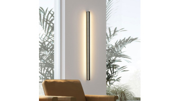 Linear wall light with LED lights on both sides